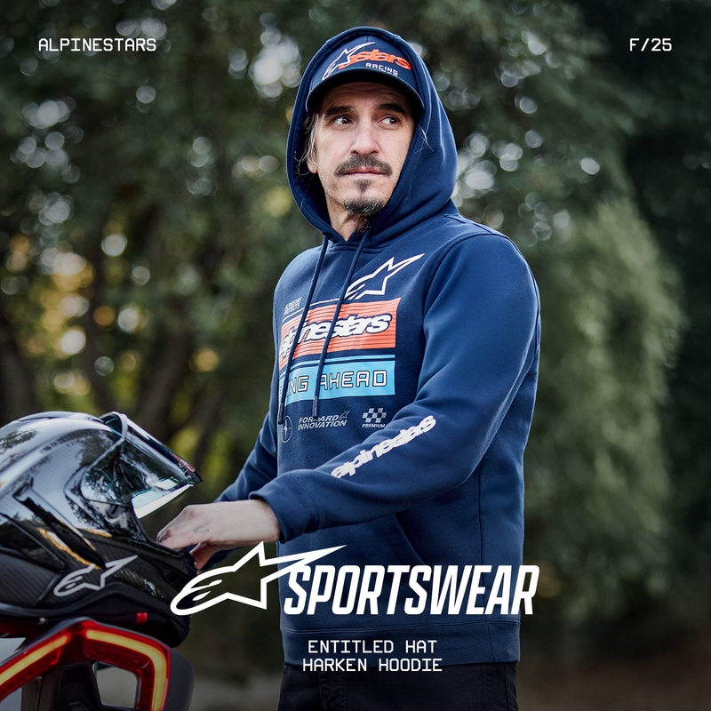 Alpinestars Harken Hættetrøje blå