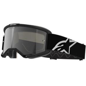 Alpinestars Vision 5 Corp motocrossbriller sorte med klare linser