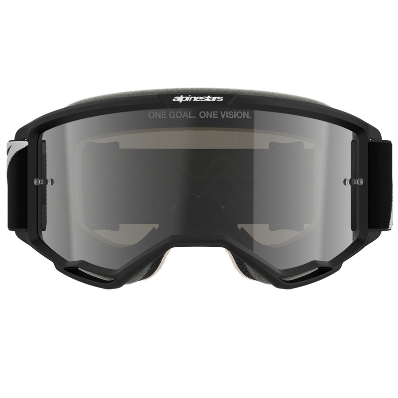 Alpinestars Vision 5 Corp motocrossbriller sorte med klare linser