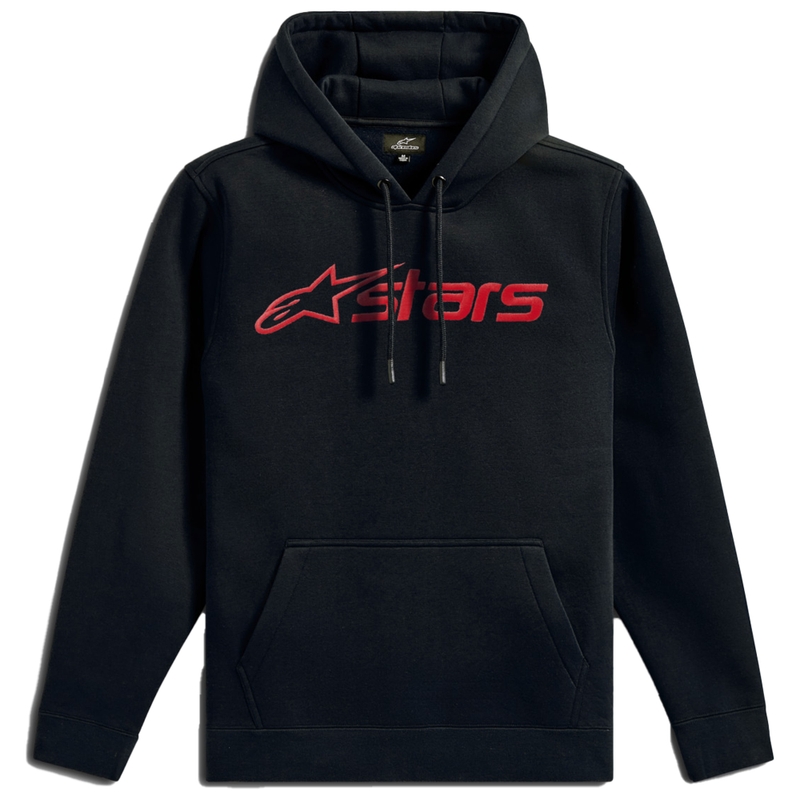 Alpinestars Blaze Hoodie 3 sort-rød