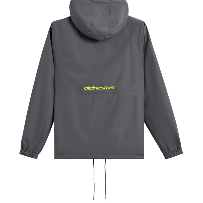 Jakke Alpinestars Speeder Chromium Windbreaker, Grå/Fluo Gul