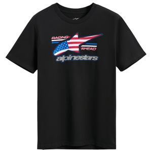 Alpinestars Nationals CSF T-shirt sort-rød-blå-hvid