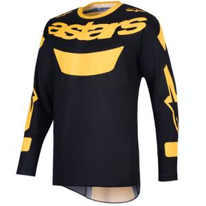 Alpinestars Racer Riway motocross trøje gul-sort