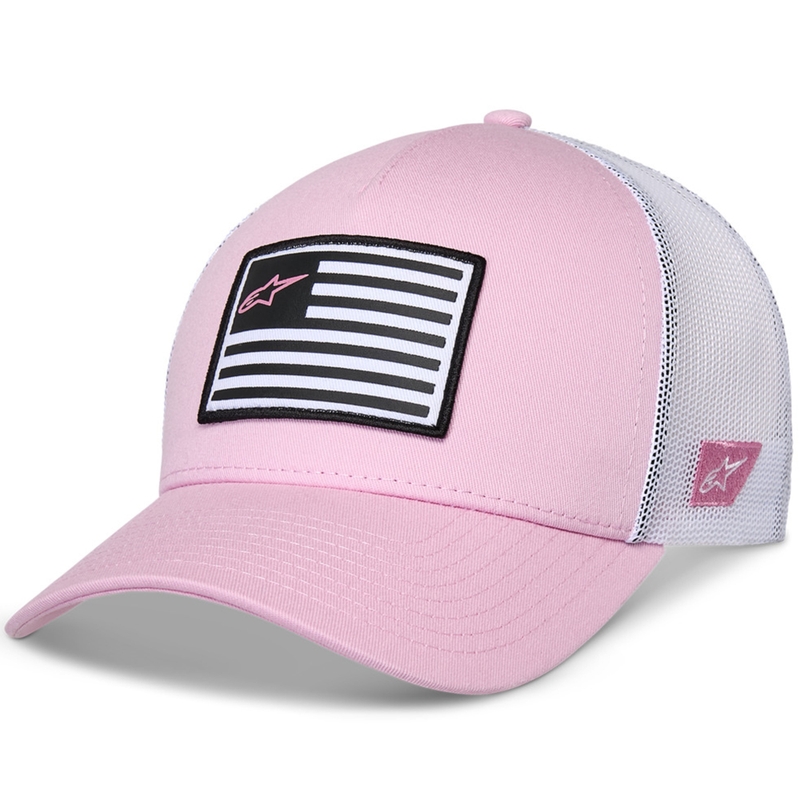 Alpinestars Flag Snap Hue pink-hvid