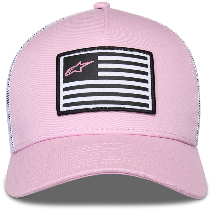 Alpinestars Flag Snap Hue pink-hvid