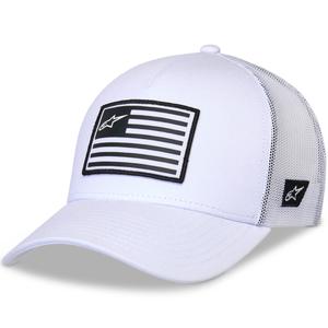 Alpinestars Flag Snap Hat hvid-hvid