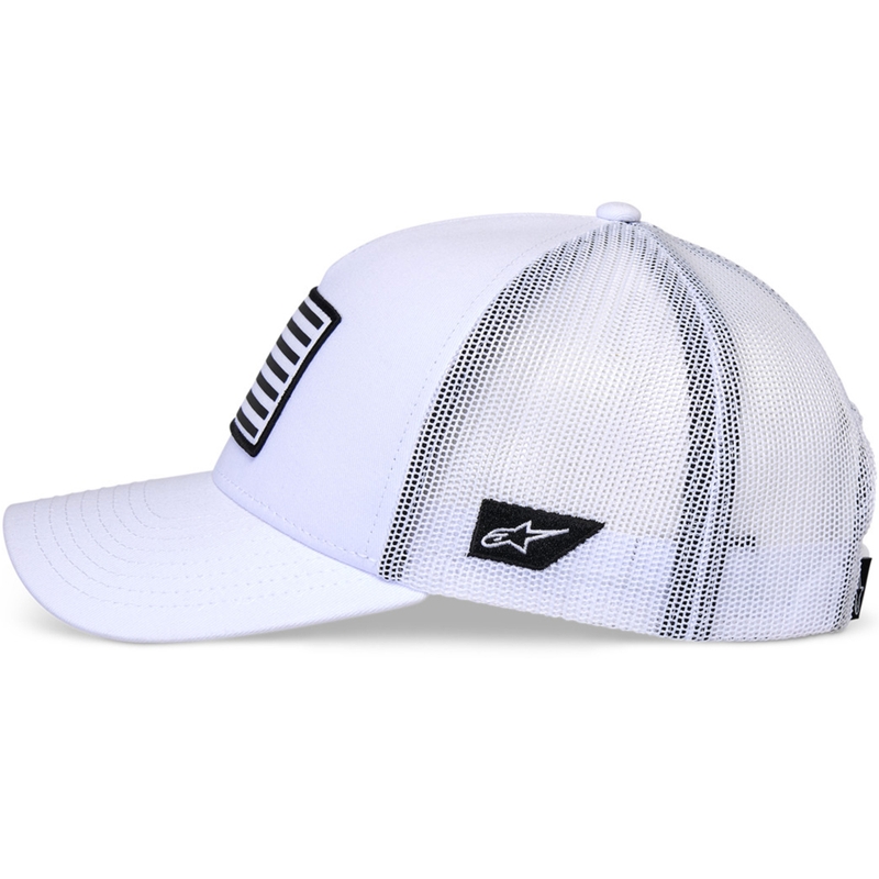 Alpinestars Flag Snap Hat hvid-hvid