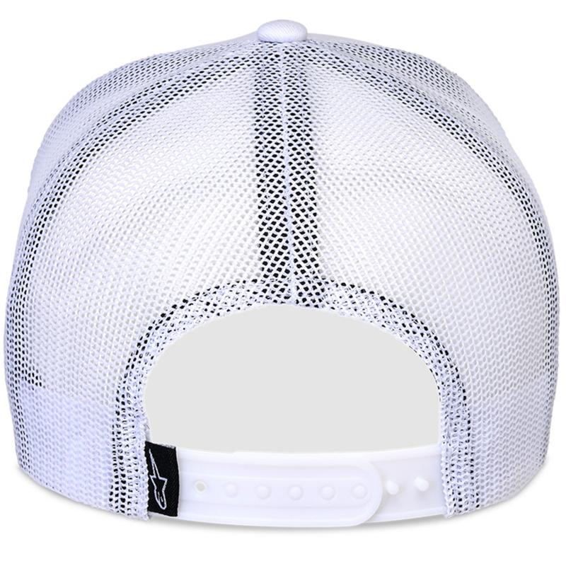 Alpinestars Flag Snap Hat hvid-hvid