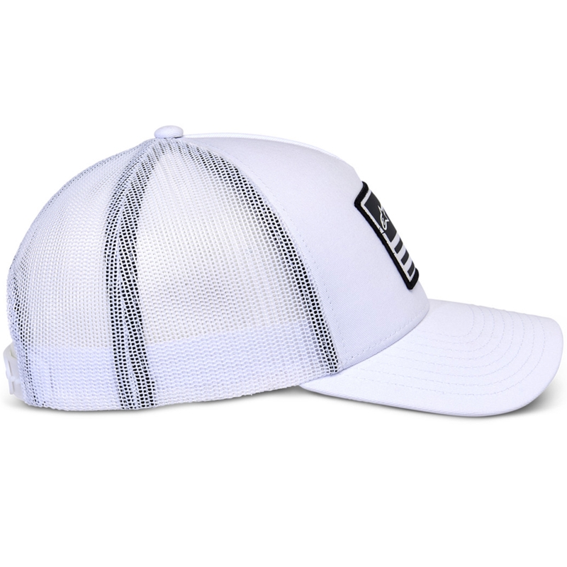 Alpinestars Flag Snap Hat hvid-hvid