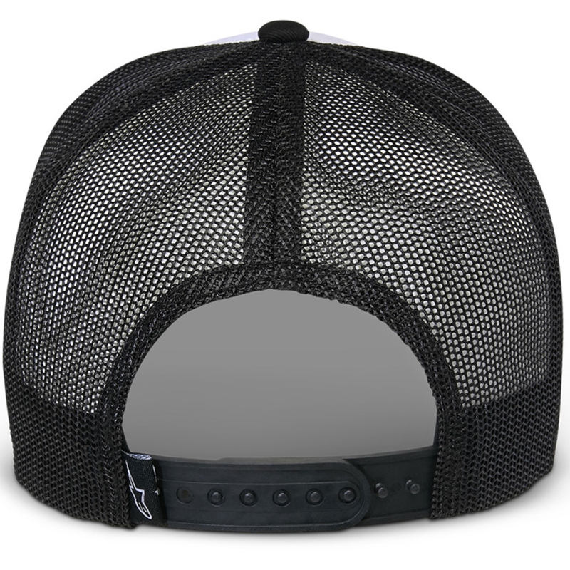 Alpinestars Flag Snap Hat hvid-sort