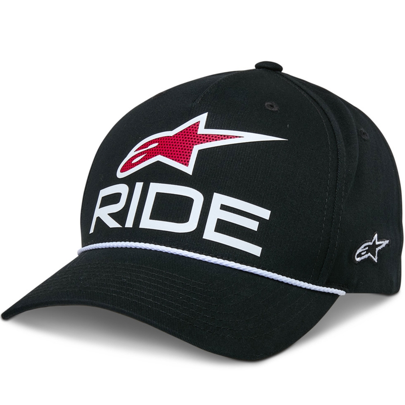 Alpinestars Ride Comp Snapback kasket sort-hvid-rød