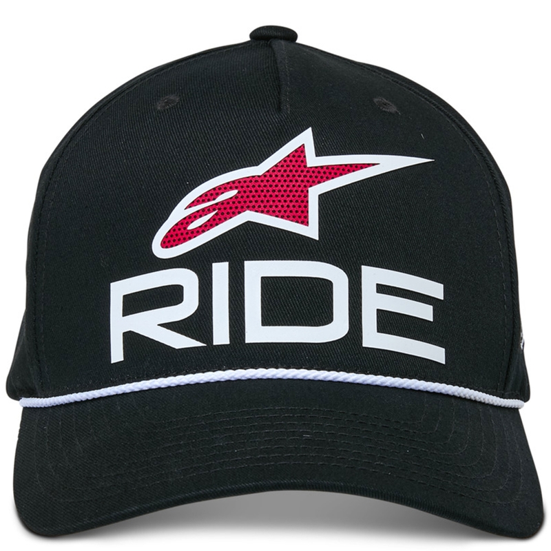 Alpinestars Ride Comp Snapback kasket sort-hvid-rød