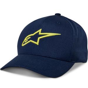 Alpinestars Ageless Snapback kasket blå-fluo gul