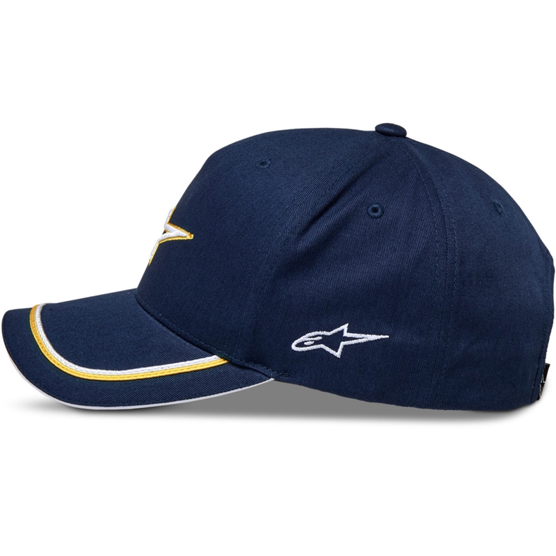 Alpinestars Ascencion Snapback kasket blå-guld
