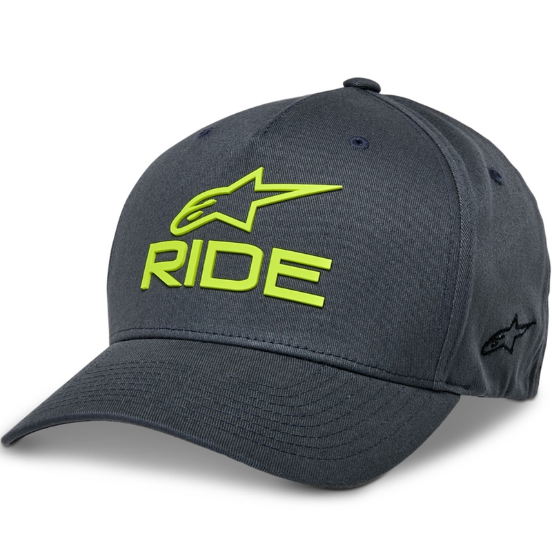Alpinestars Ride Sonic kasket grå-fluo gul