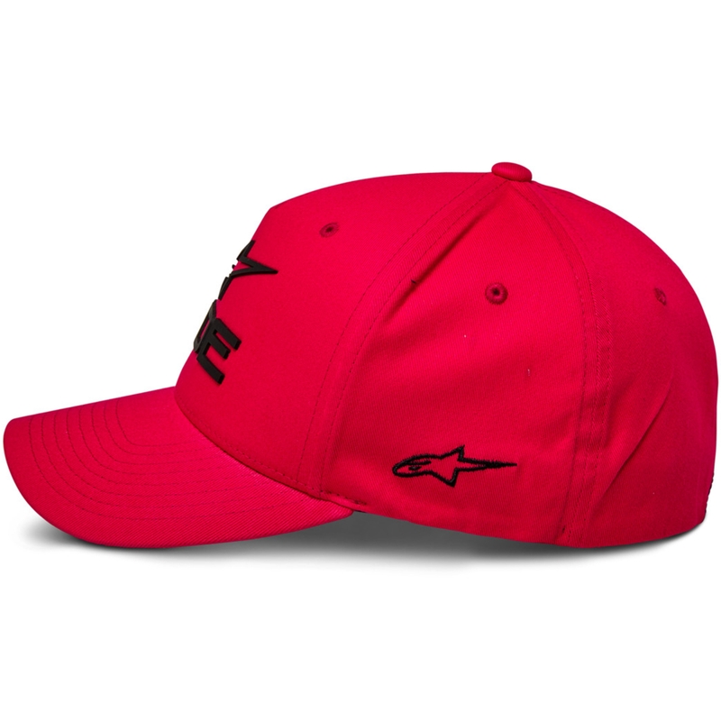 Alpinestars Ride Sonic kasket rød-sort