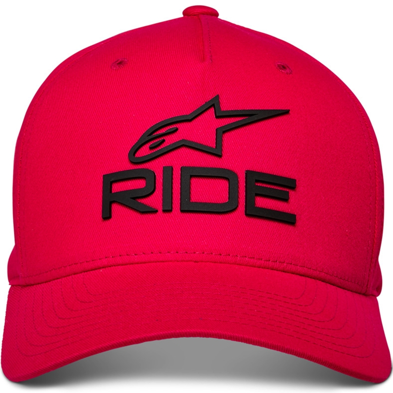 Alpinestars Ride Sonic kasket rød-sort
