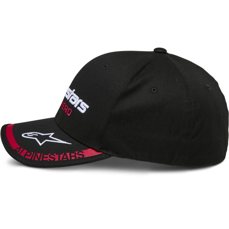 Alpinestars Ident kasket sort-rød