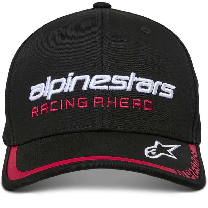 Alpinestars Ident kasket sort-rød