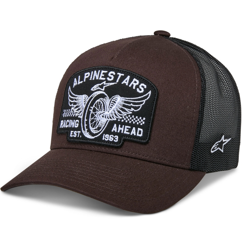 Alpinestars Heritage Patch Kasket brun-sort