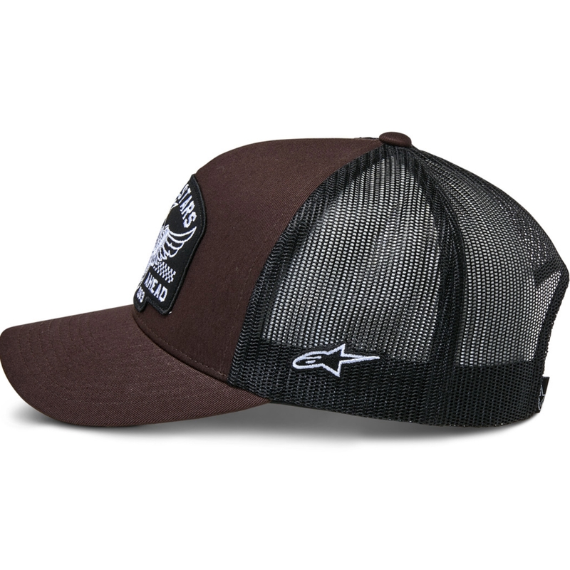 Alpinestars Heritage Patch Kasket brun-sort