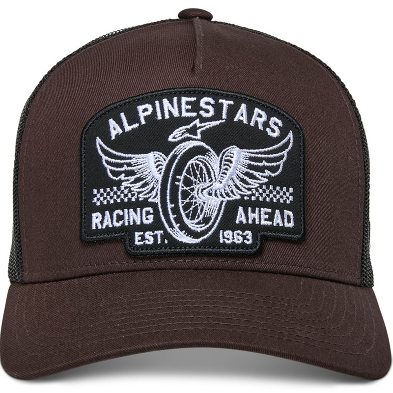Alpinestars Heritage Patch Kasket brun-sort
