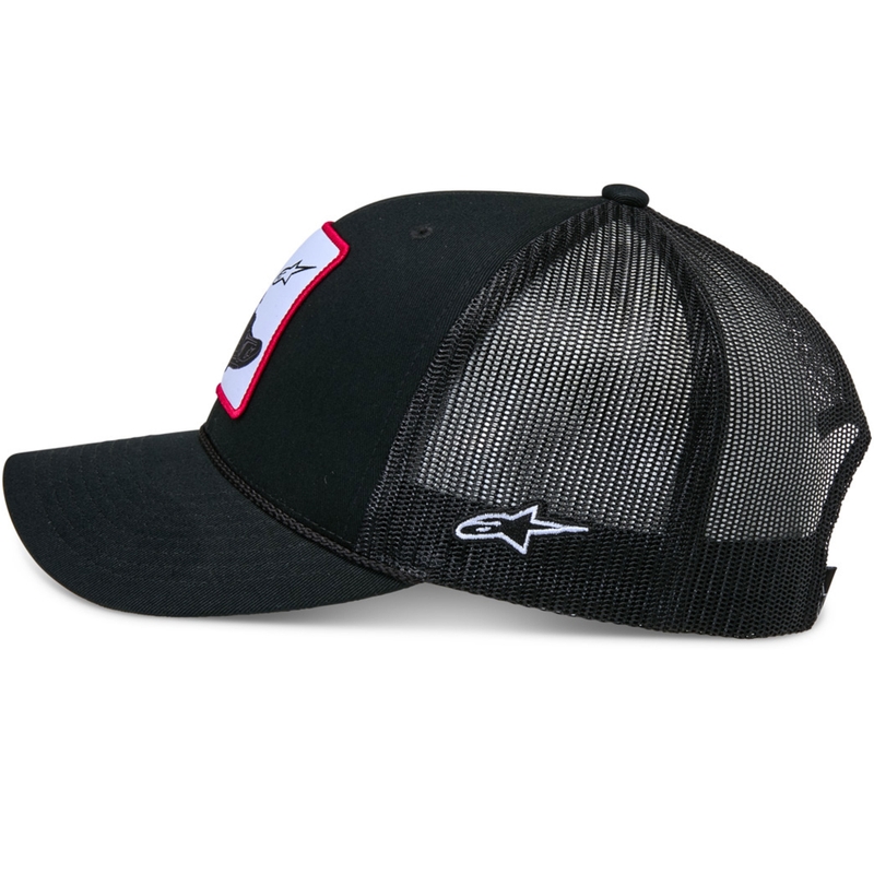Alpinestars støvlet kasket, sort-sort