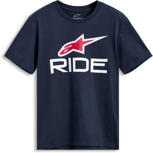 Alpinestars Ride 4.0 CSF T-shirt blå-hvid-rød