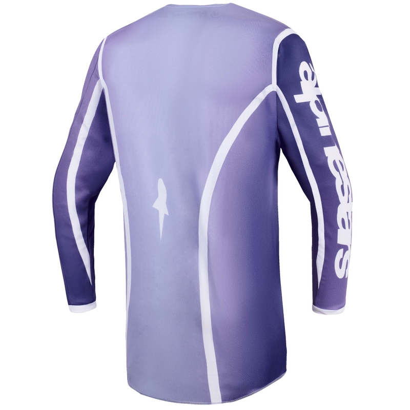Alpinestars Stella Fluid Apex dame motocross trøje lilla-hvid