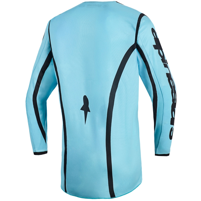 Alpinestars Stella Fluid Apex Motocrosstrøje Dame, Turkis-Sort