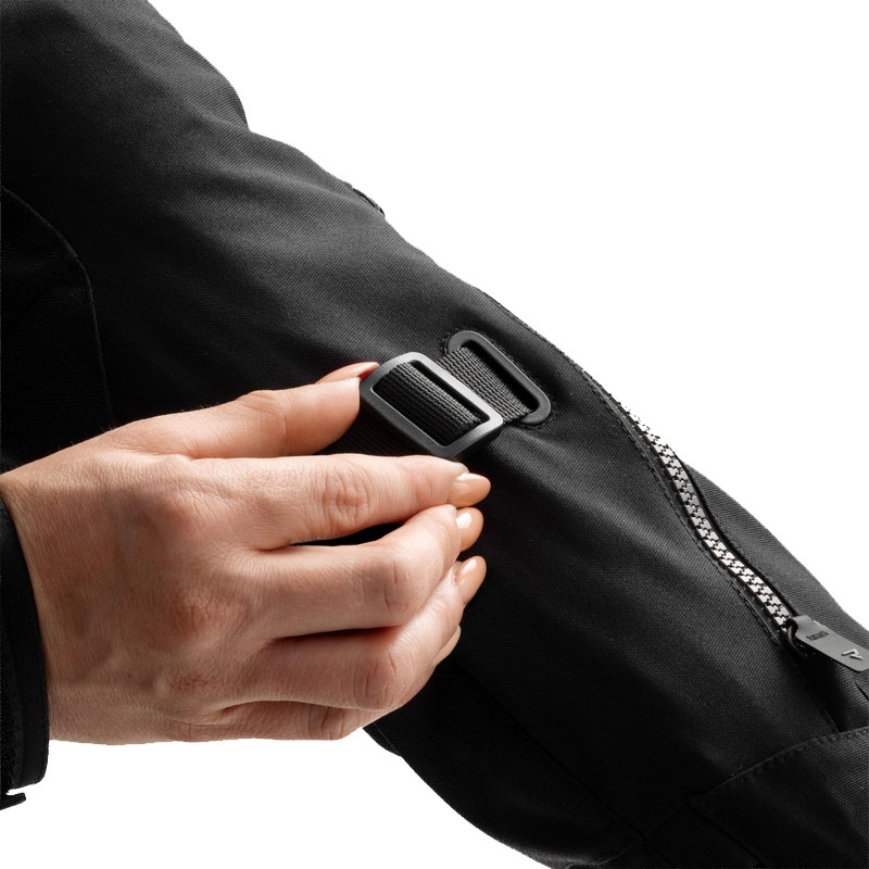 Dame motorcykeljakke Rebelhorn Hardy 3.0 sort