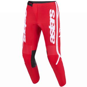 Alpinestars Fluid Apex motocrossbukser rød-hvid