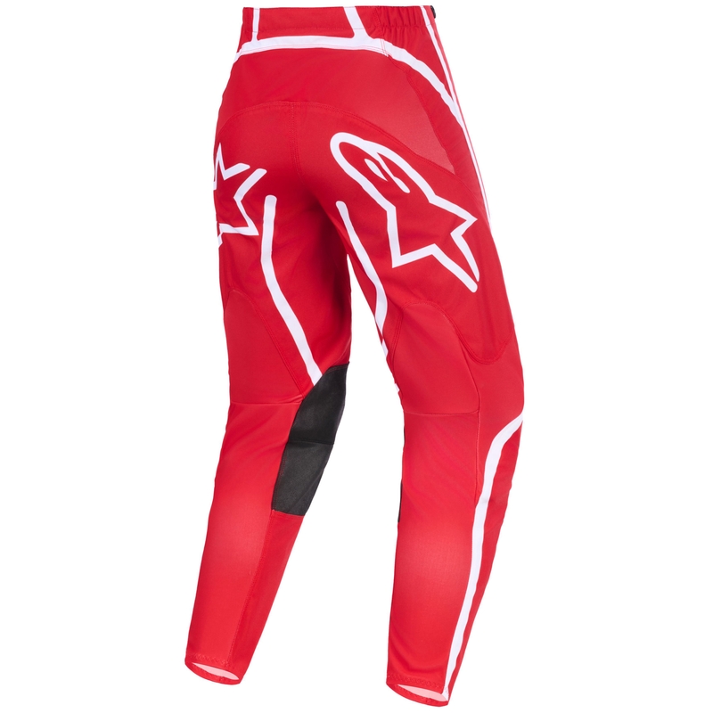 Alpinestars Fluid Apex motocrossbukser rød-hvid
