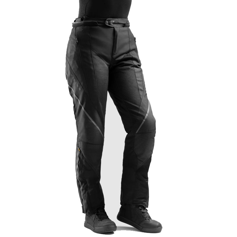 Dame motorcykelbukser Rebelhorn Hiflow V sort