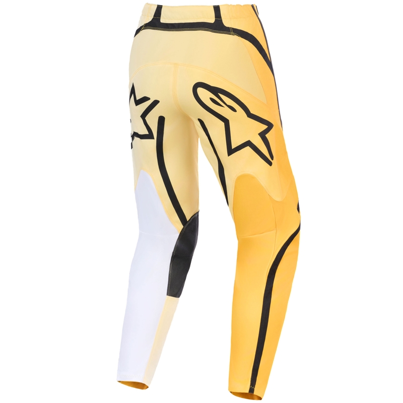 Alpinestars Fluid Apex motocrossbukser gul-sort