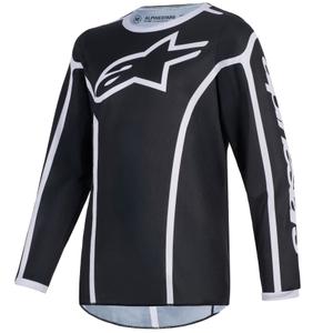 Crosstrøje Alpinestars Fluid Apex Børn, Sort/Grå