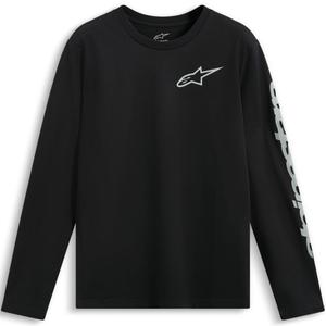 T-shirt Alpinestars Trackside CSF Langærmet, Sort