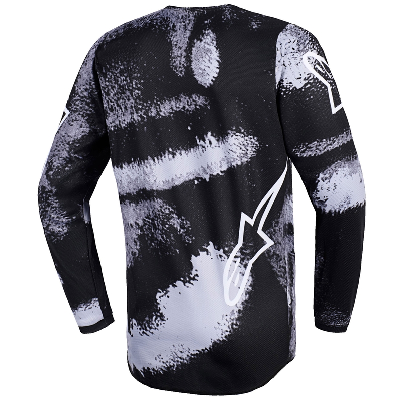 Alpinestars Fluid Lahnd Børne Motocross Trøje - Grå/Camo
