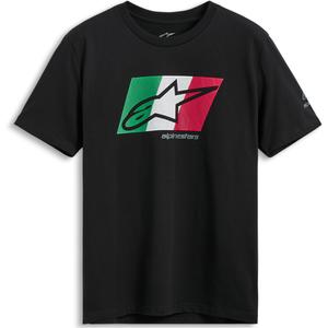 Alpinestars Global CSF T-shirt sort-grøn-hvid-rød