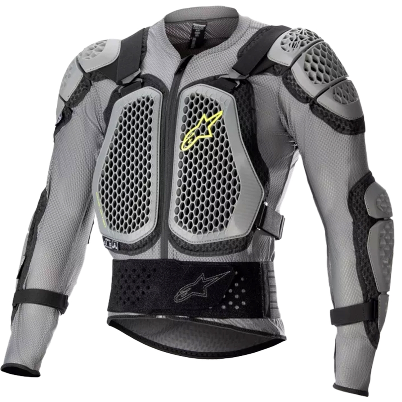 Alpinestars Bionic Action 2 sort-grå-fluogul kropsbeskytter