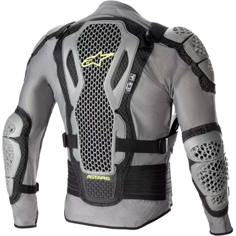 Alpinestars Bionic Action 2 sort-grå-fluogul kropsbeskytter