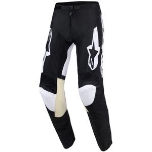 Alpinestars Racer Air Riway motocrossbukser sort-hvid