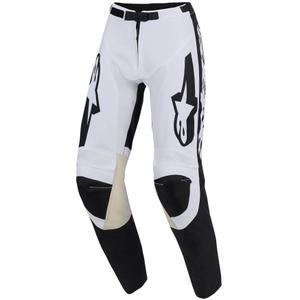 Alpinestars Racer Riway motocrossbukser hvid-sort