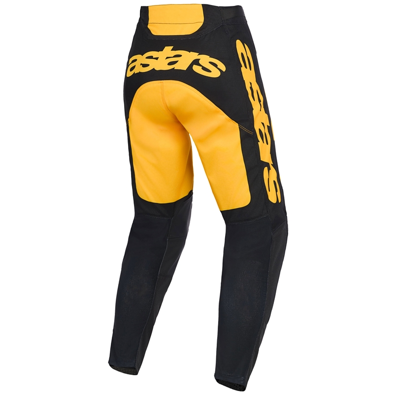 Alpinestars Racer Riway motocrossbukser gul-sort