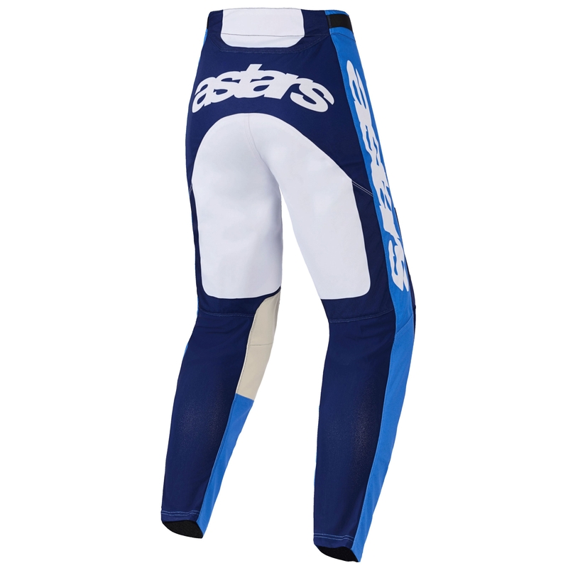 Alpinestars Racer Riway motocrossbukser blå-lyseblå-hvid