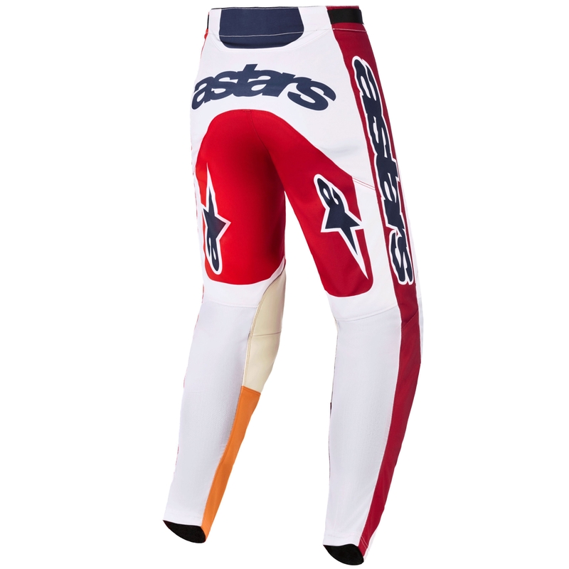 Alpinestars Racer Portl motocrossbukser rød-orange-lysegrå