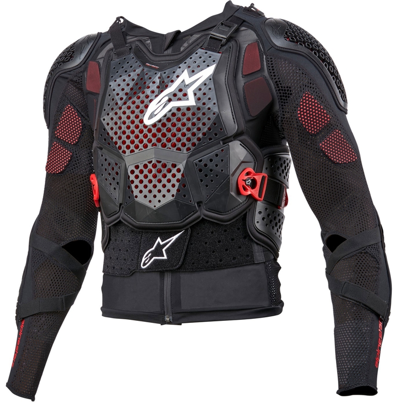 Alpinestars Bionic TECH 3 kropsbeskytter sort-hvid-rød