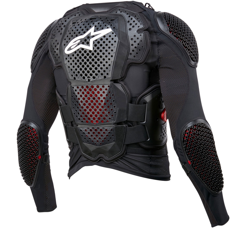 Alpinestars Bionic TECH 3 kropsbeskytter sort-hvid-rød