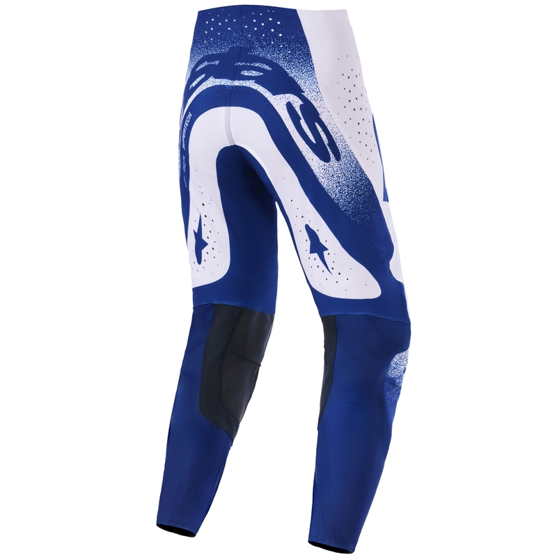 Alpinestars Supertech Scenz motocrossbukser lysegrå-mørkeblå