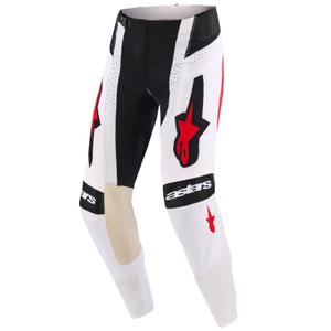Alpinestars Techstar Knif motocrossbukser sort-hvid-blå-rød